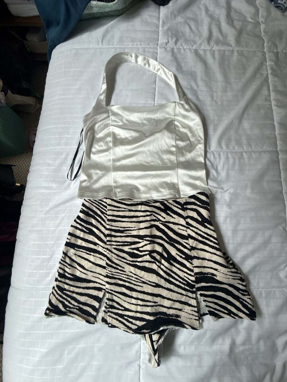 Forever 21 Knit Top Size S Egret